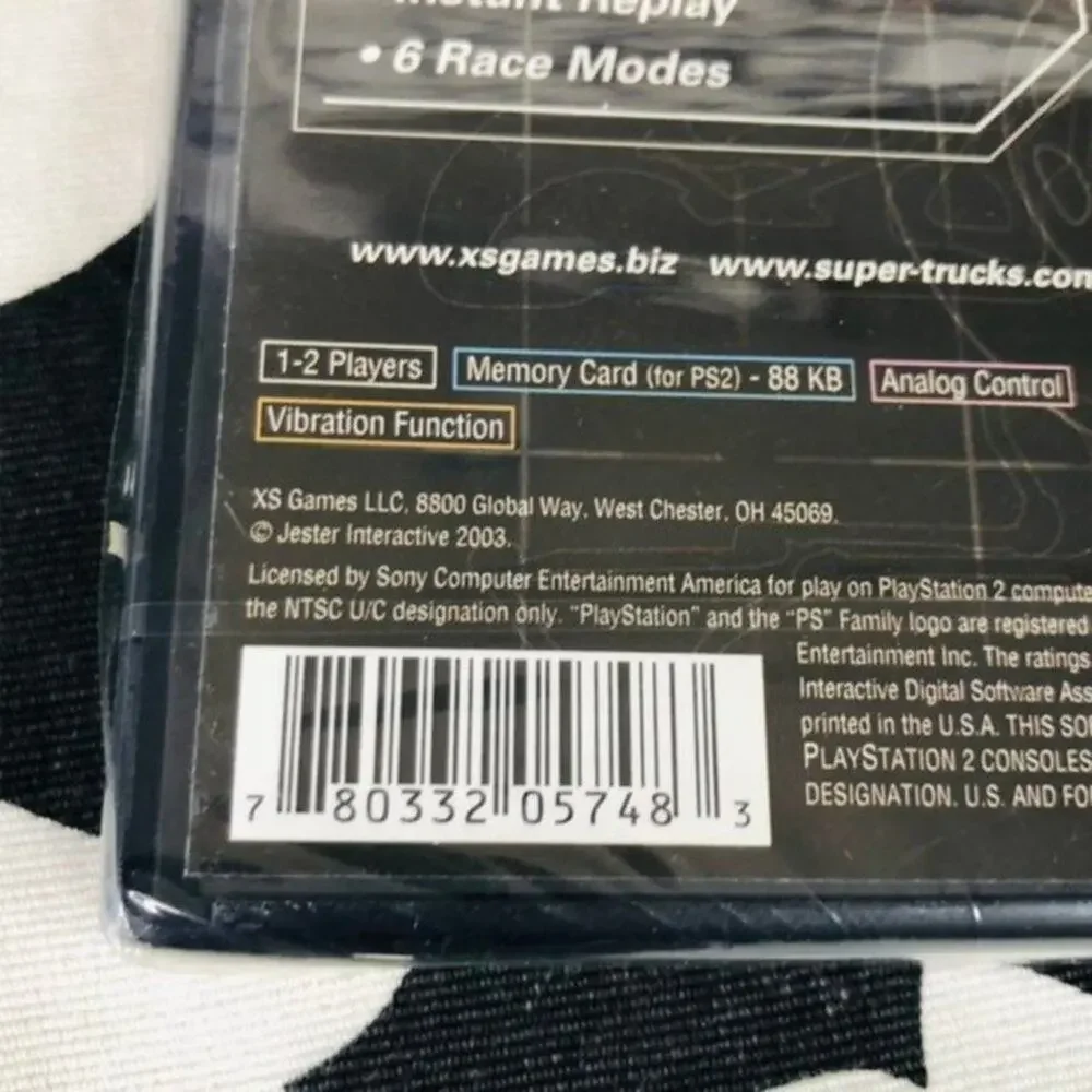 Super Trucks Racing (Sony PlayStation 2,‎ 2003) PS2